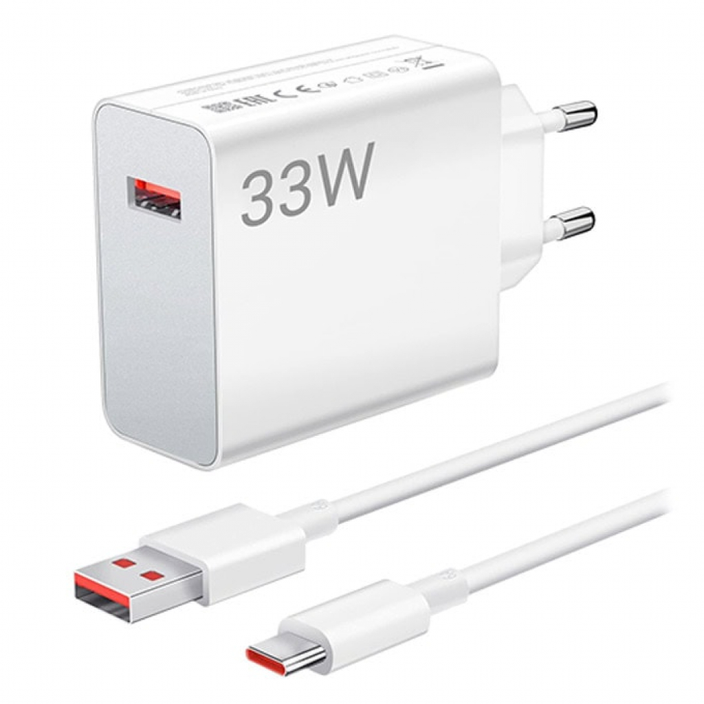 Зарядно устройство Xiaomi 33W Charging Combo Type-A EU BHR9956EU